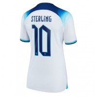 Echipament fotbal Anglia Raheem Sterling #10 Tricou Acasa Mondial 2022 pentru femei maneca scurta